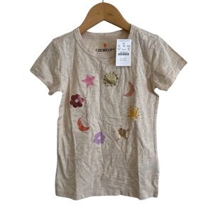 Brand New J.Crew Crewcuts Beige Top Girl's Size 4-5 XS